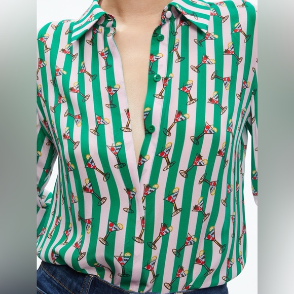 Alice and Olivia KENDRA DANDY BLOUSE⭐️ - Picture 1 of 13